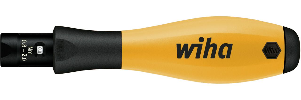 Wiha Tools 25 mm, 90 mm Drehmomentschraubendreher voreingestellt, 0.4 → 0.1