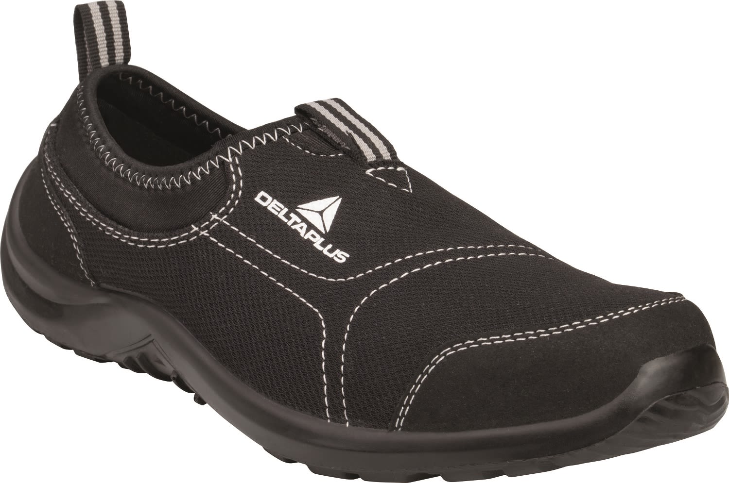 Delta Plus Unisex Black  Toe Capped Safety Shoes, EU 43, UK 9