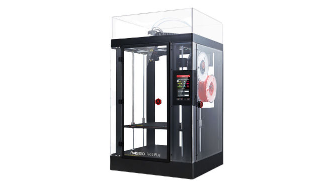 Impresora 3D Raise3D Más de Pro2, doble extrusión, volumen de impresión 305x305x605mm