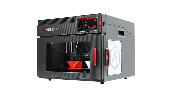Impresora 3D Raise3D E2, doble extrusión, volumen de impresión 330x240x240mm