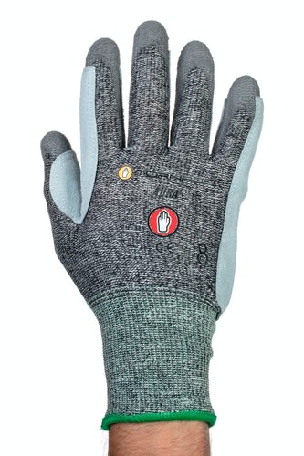 Tornado Aura Schneidfeste Handschuhe, Garn Grau, Größe 10, L