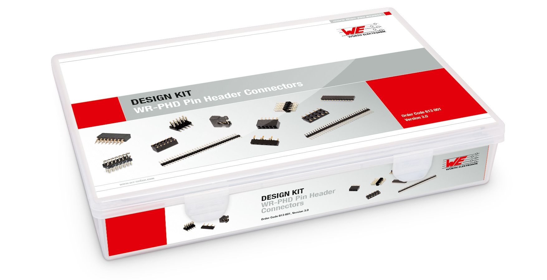 Connector Kit Containing Jumpers, Pin Headers, Socket Headers