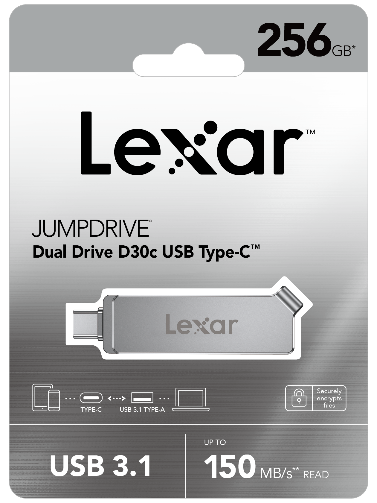 Lexar JumpDrive 256 GB USB 3.1 USB Flash Drive