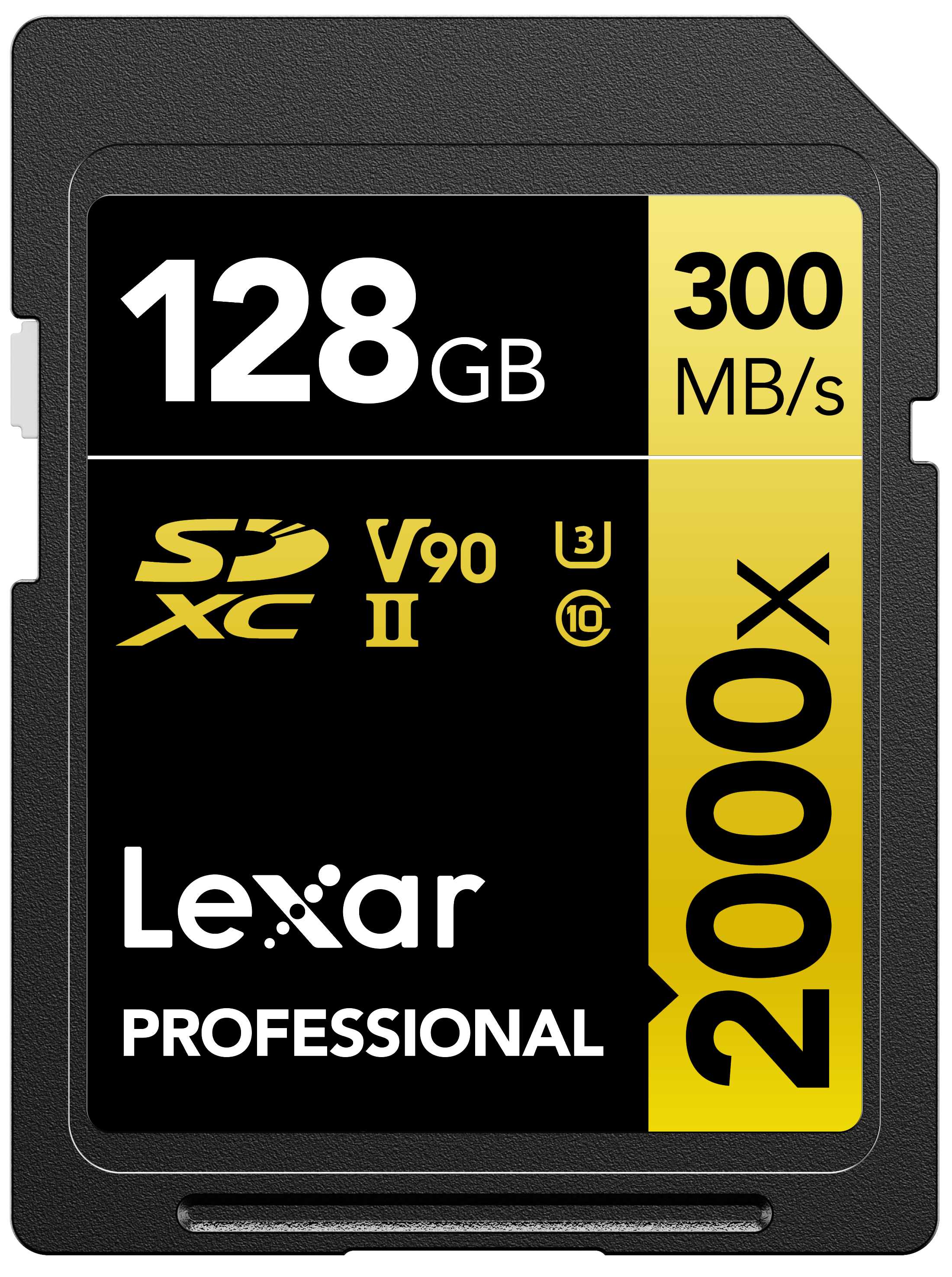 Lexar 128 GB SDHC SD Card, Class 10