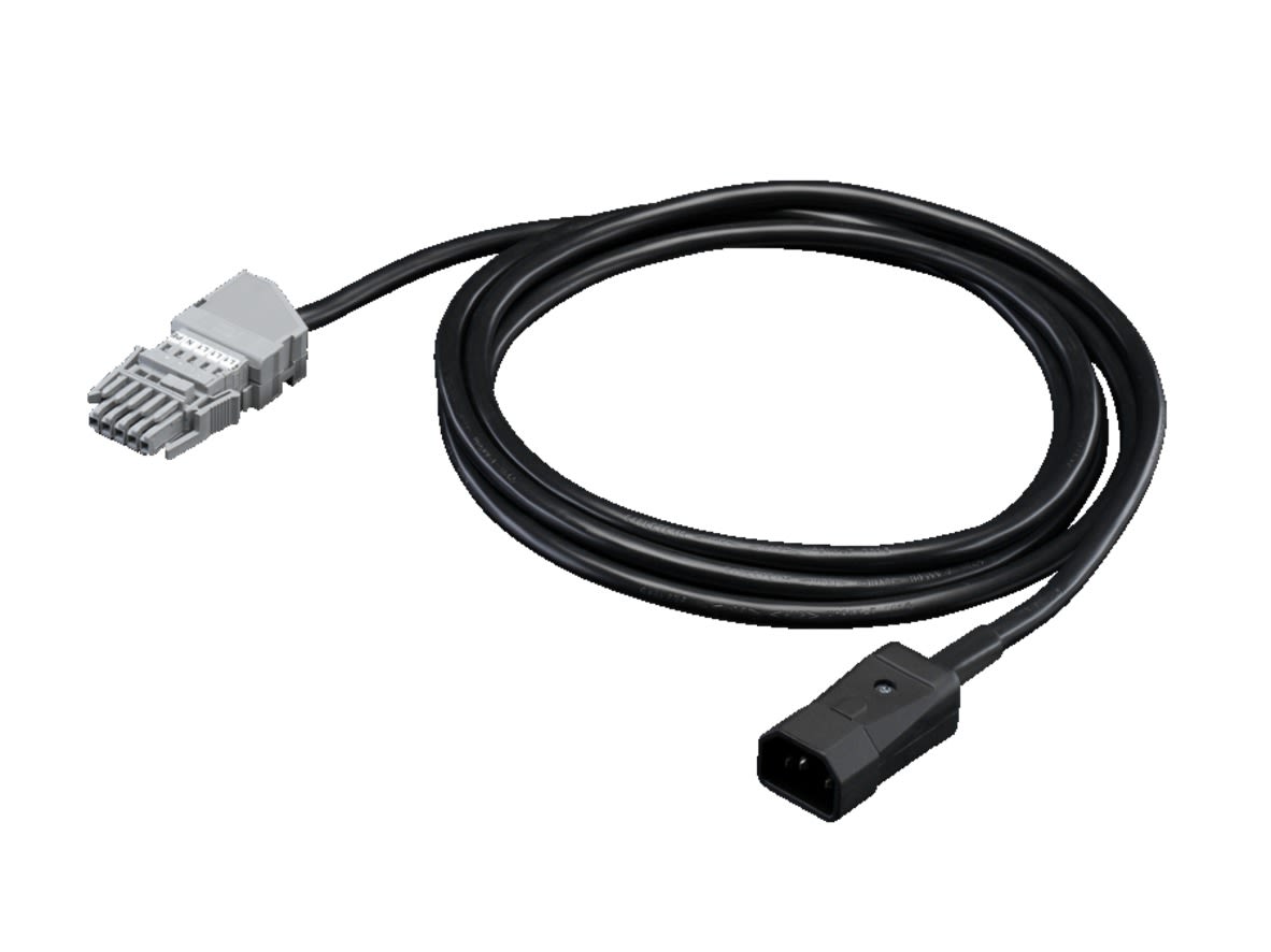 Rittal IEC C14 Wago X-Com Power Cord, 3m