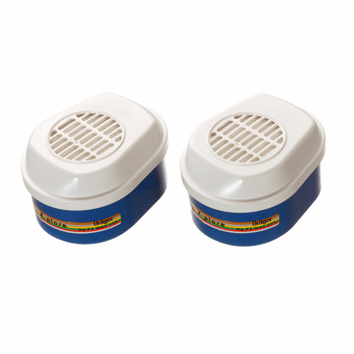 DRAEGER Filter Cartridge for use with Draeger X-plore Bayonet Half Masks 3300 &amp' 3500, Full Face Mask 5500 6738819