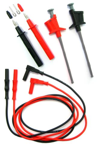 Kit de cables y puntas de prueba Sibille 425, contiene 404-IEC-#, 2352-IEC-100-#, 6005-IEC-#, ECPT40401SE