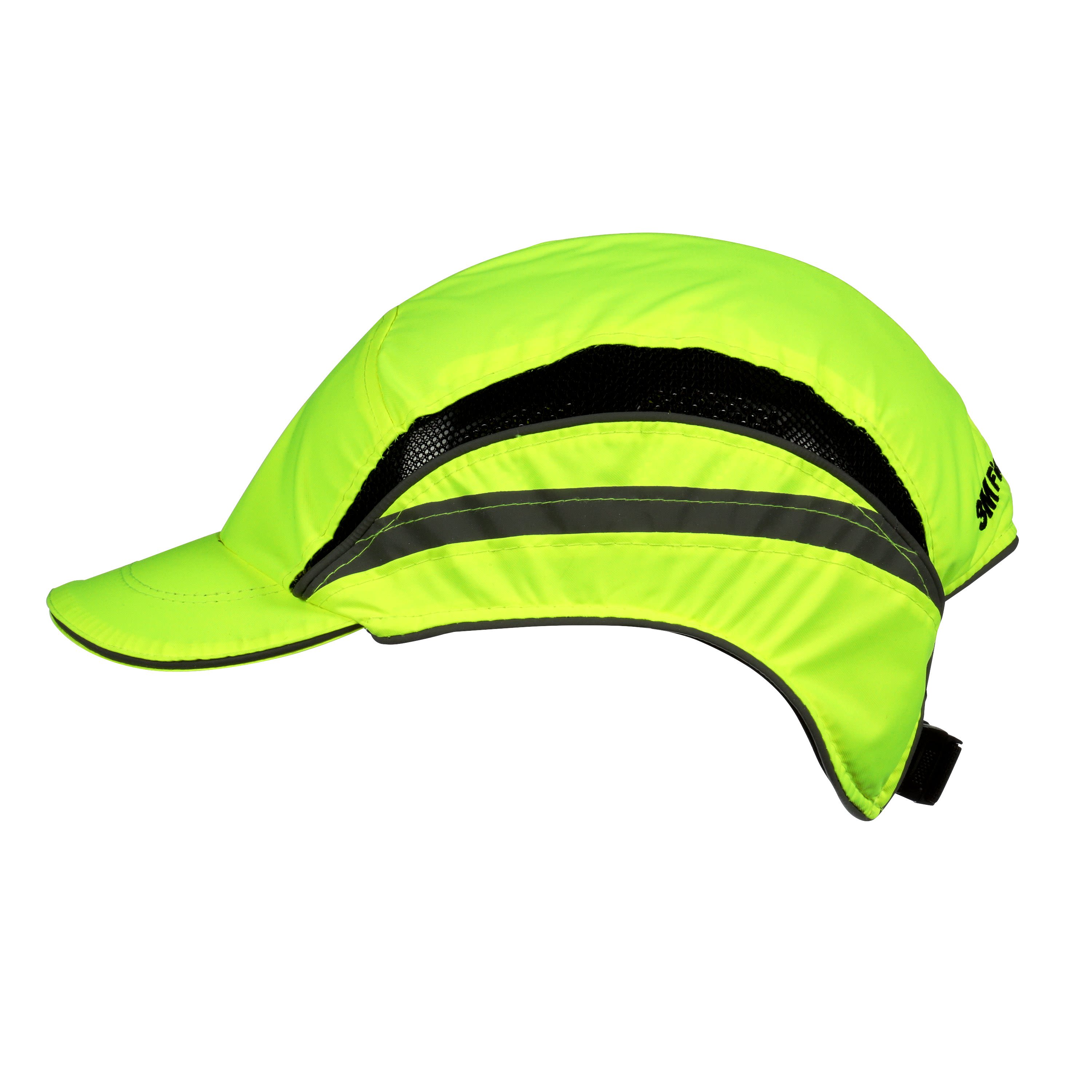 3M Yellow Short Peaked Bump Cap, ABS Protective Material
