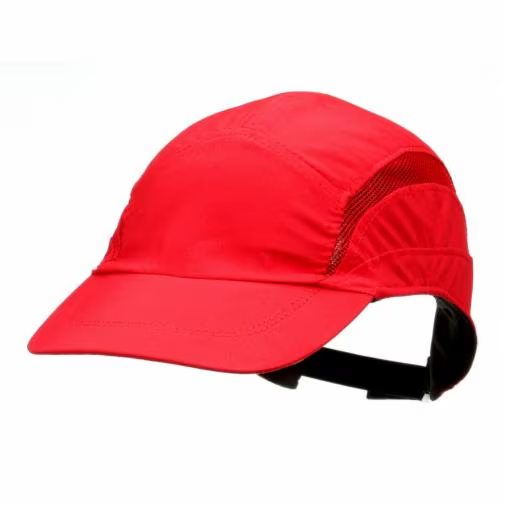 7100217858 3M Red Standard Peak Bump Cap, ABS Protective Material RS