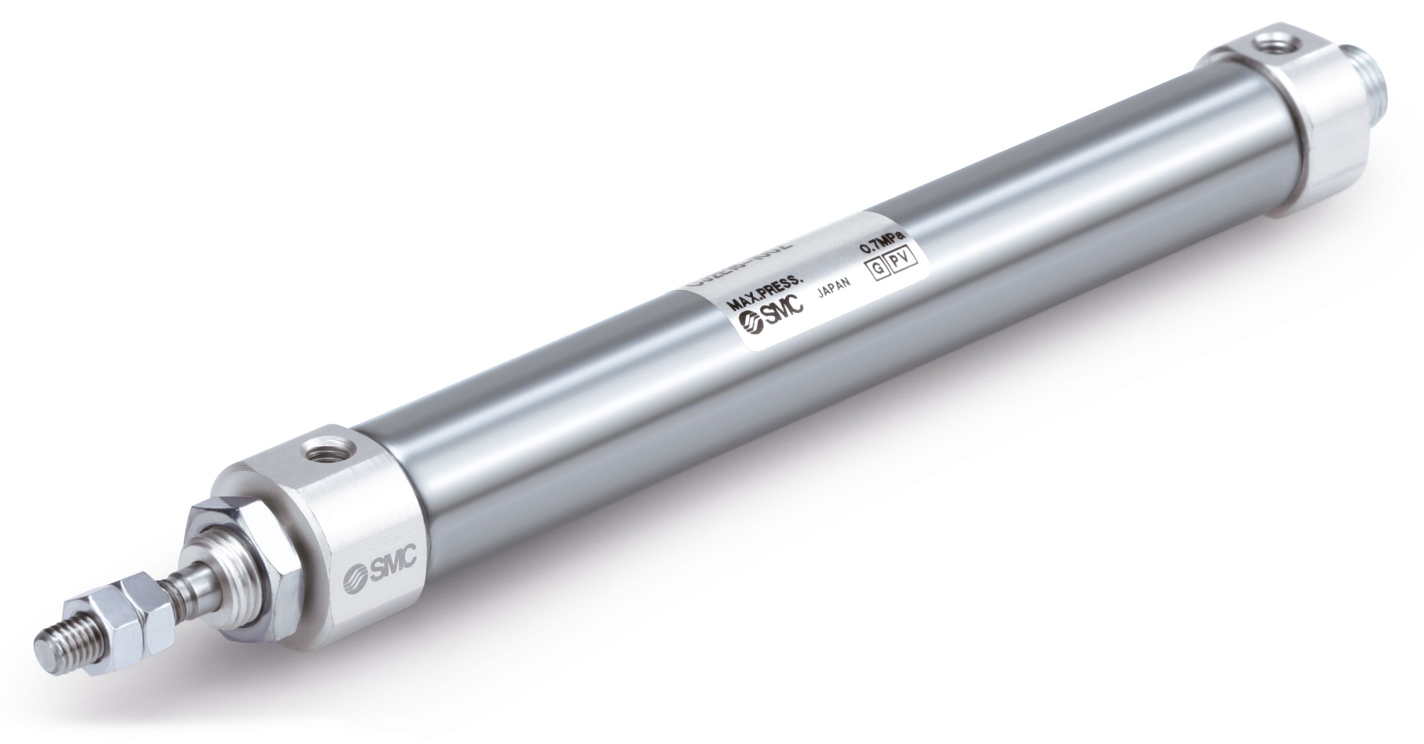 CJ2B10-15TZ | SMC Pneumatic Piston Rod Cylinder - 10mm Bore, 15mm ...