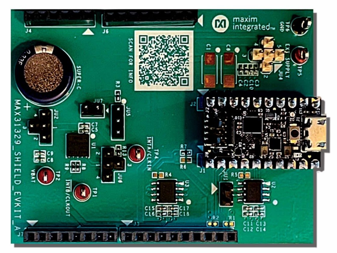 Maxim Integrated MAX31329SHLD#, MAX31329 Shield Real Time Clock (RTC) Evaluation Kit for MAX31329