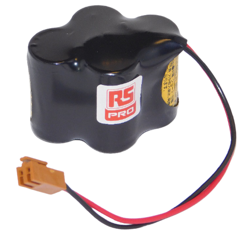 RS PRO Battery for use with A98L CNC System, 45.5 x 35 x 31.5 mm, 3.6 V to 6 V
