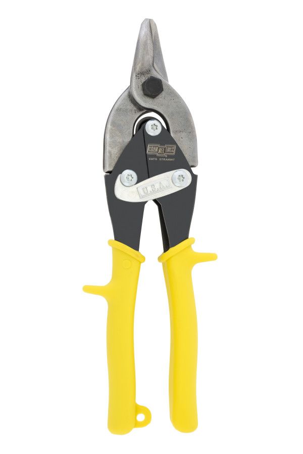 Channellock 238 mm Straight Aviation Snips Set for Cold Rolled Steel, Stainless Steel