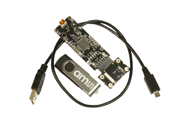 Modulo di valutazione TMD3719-EVM ams OSRAM, con Sensore di luce ambiente, Sensore colori, Sensore di prossimità