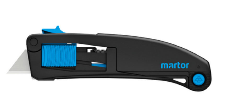 MARTOR Safety Knife with Auto-retractable Blade, Retractable, 60mm Blade Length