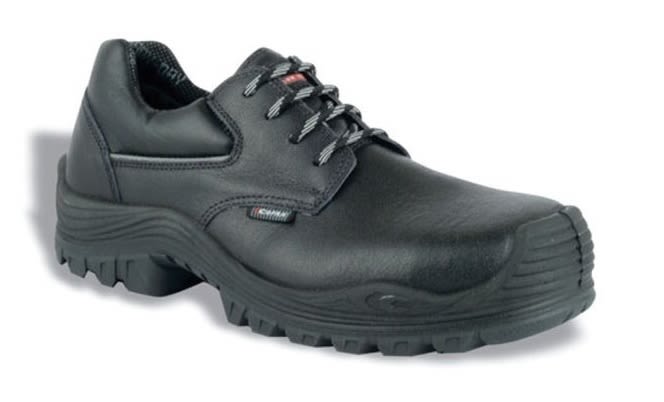 Cofra Unisex Black Toe Capped Safety Shoes, EU 8.5, UK 8