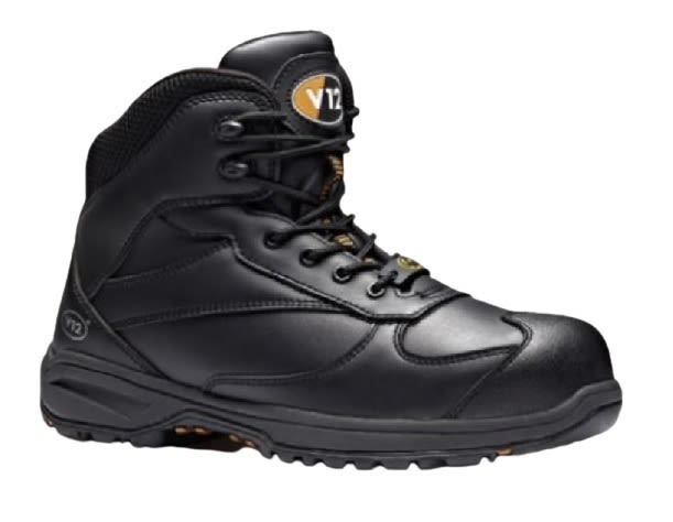 V12 Footwear Black ESD Safe Composite Toe CappedMens Safety Boots, UK 11, EU 45.5