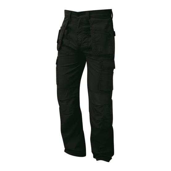 Pantalon de travail Orn Men's Merlin Tradesman Trouser Homme, Noir en 35 % coton, 65 % polyester, Durables