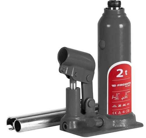 Facom Bottle Jack, 2t Maximum Load, 178mm - 317mm Maximum Range