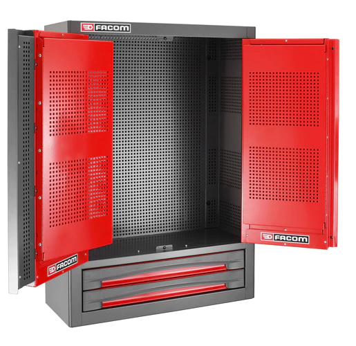 Facom 2 Door Lockable No Cabinet, 1000 x 720 x 280mm