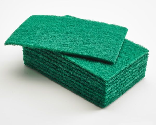 RS PRO Green Scouring Pad 230mm x 150mm