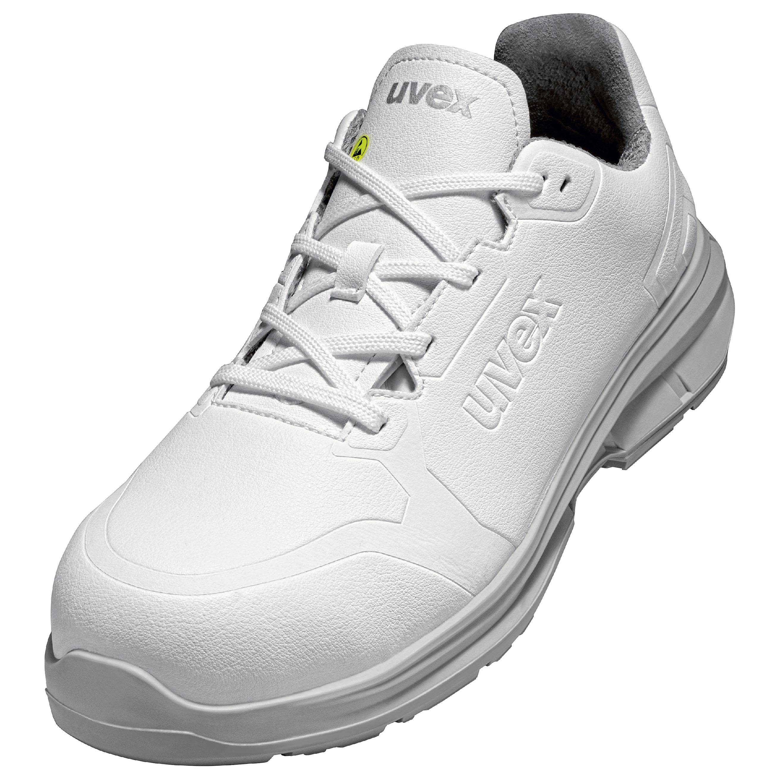 Zapatos de seguridad Unisex Uvex de color Blanco, talla 36, S3 SRC