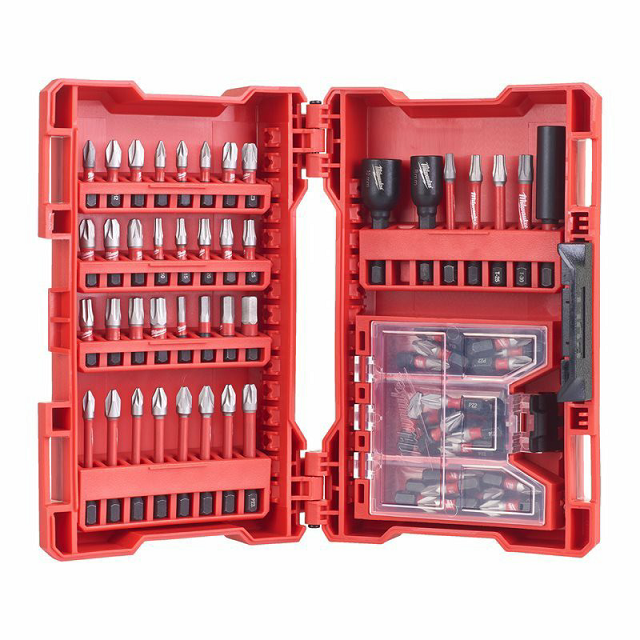 4932471587 Milwaukee Impact Driver Bit Set 70 Pieces, Hexagon