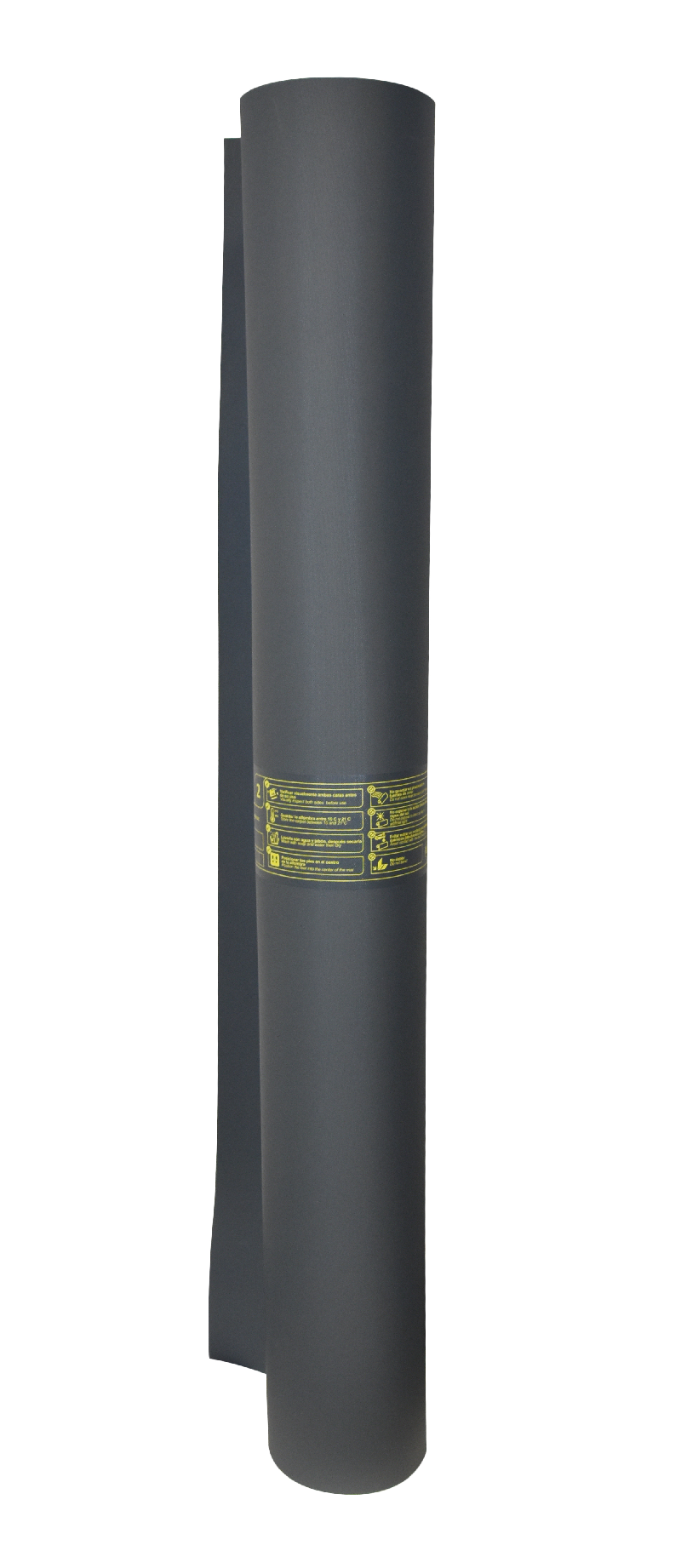 Alfombrilla aislante Sibille RBCL2 de Elastómero Gris, 1000mm x 1m x 2.5mm