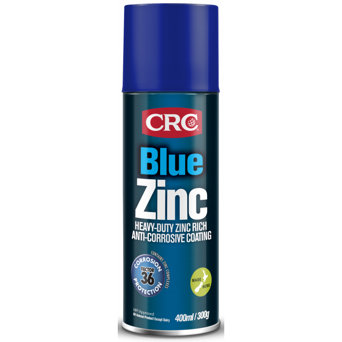 CRC 400ml Blue Satin Zinc Spray Paint