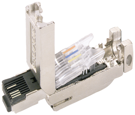 Conector Ethernet CAT 5 Siemens serie FastConnect