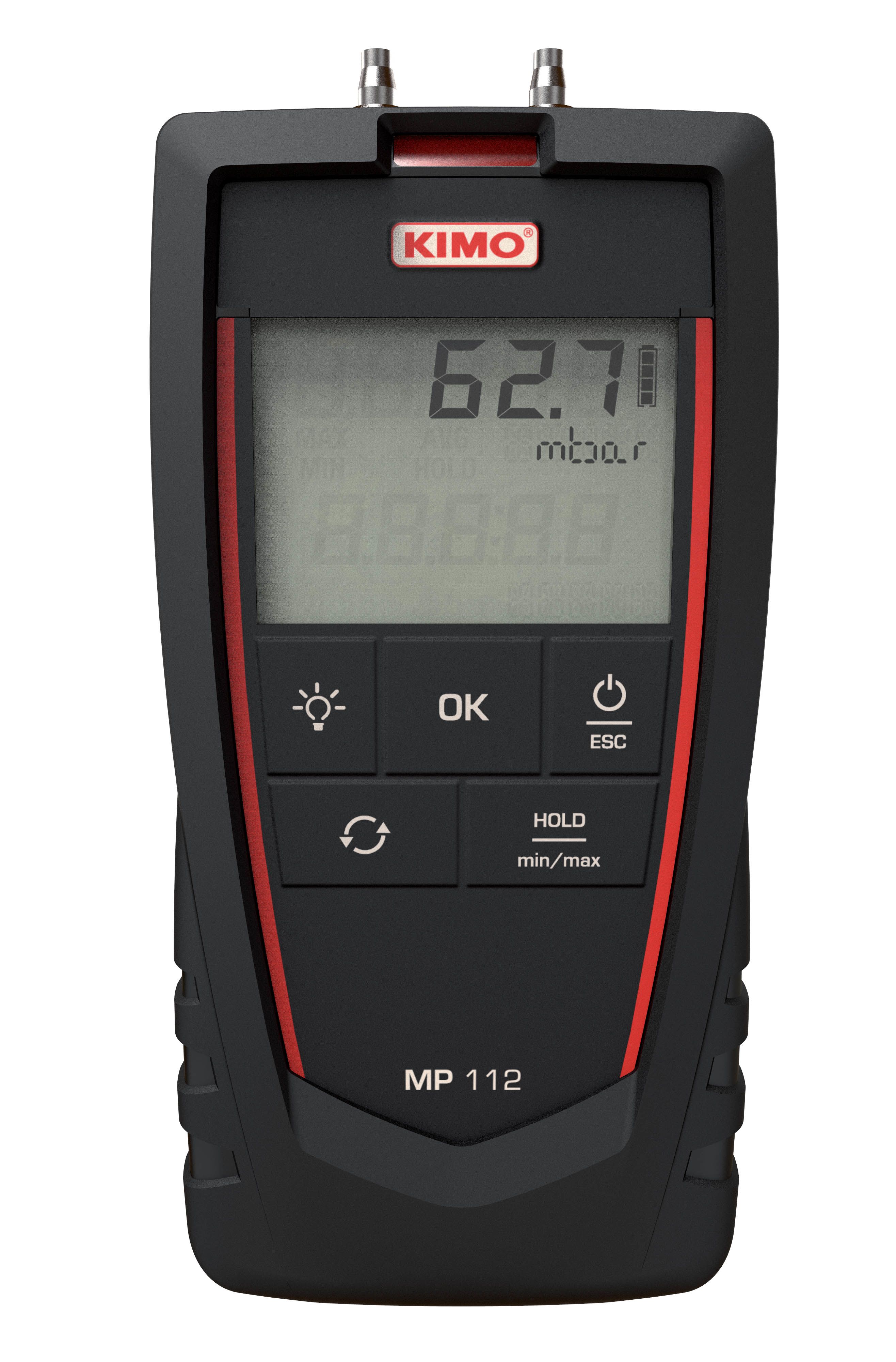 KIMO Differential Manometer With 2 Pressure Port/s, Max Pressure Measurement 2000mbar