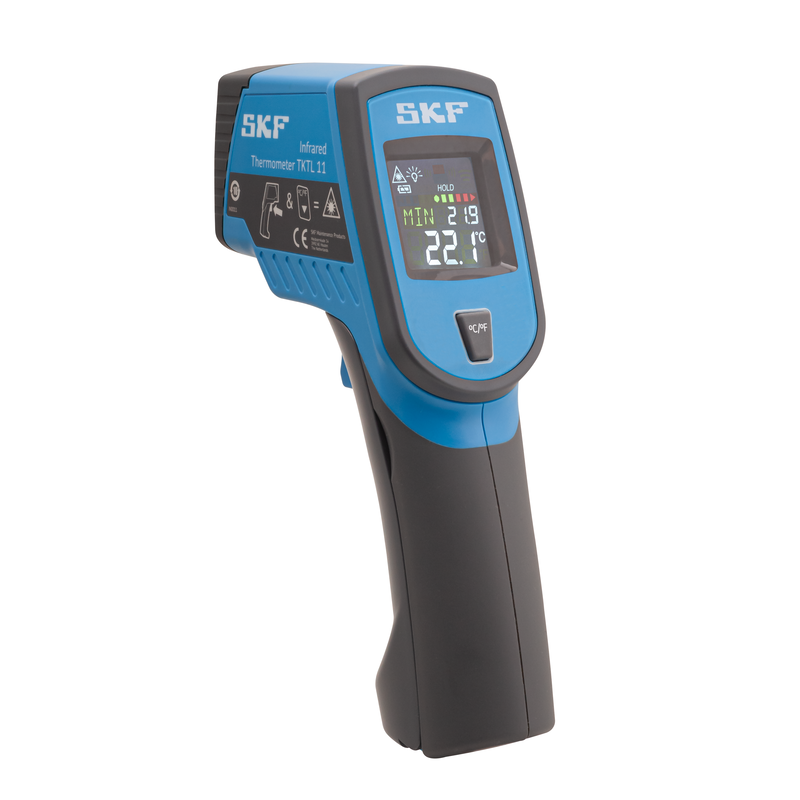 SKF Infrared Thermometer, -60°C Min, +625°C Max, °C and °F Measurements