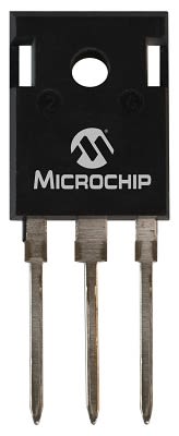 SiC N-Channel MOSFET, 73 A, 1200 V TO-247 Microchip MSC025SMA120B