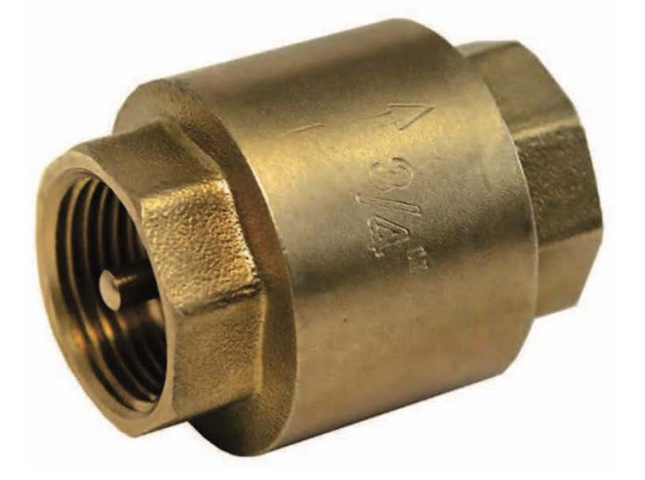 RS PRO Brass Single Check Valve 1.25in, 16 bar