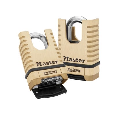 Master Lock Combination Combination Padlock, 9mm Shackle