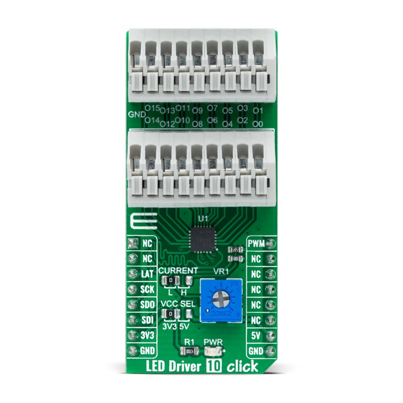 MikroElektronika LED-driver LED-driver evalueringssæt MIKROE-4787 for TLC59283