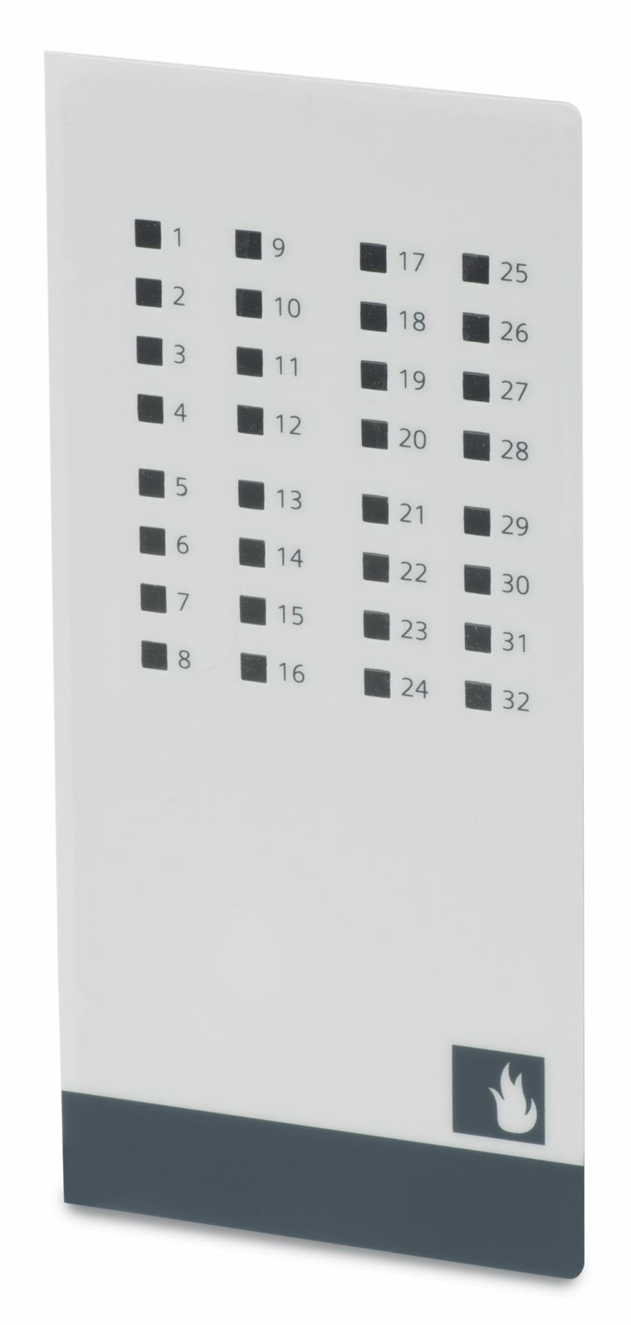 Indicateur LED, Siemens, S54433-B118-A1, 32 LEDs, Montage panneau