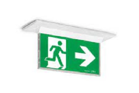 Legrand LED Emergency Lighting, Wall, 3.5 W, Maintained