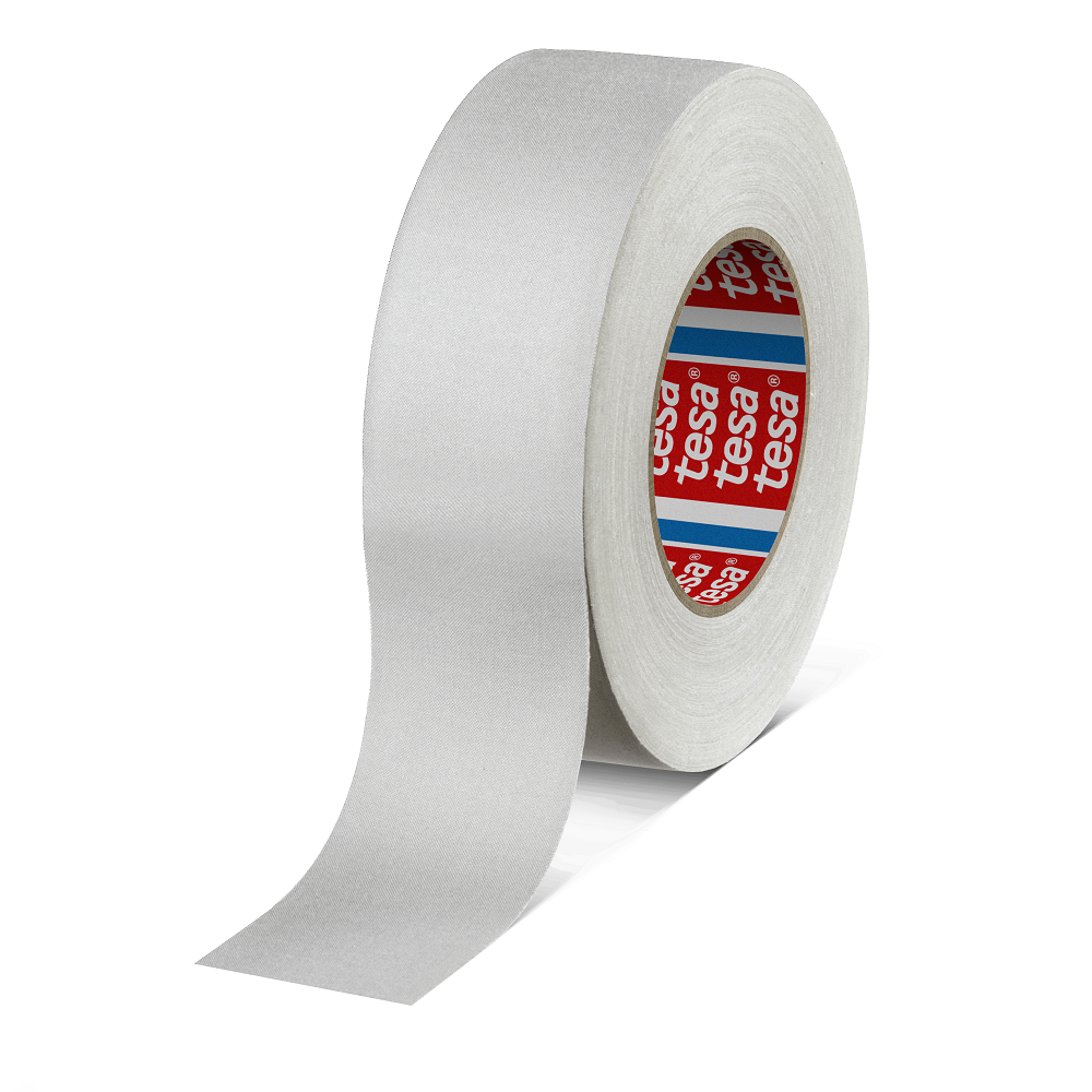 04541-00105-00 | Tesa Cloth Tape, 50m x 50mm, White | RS