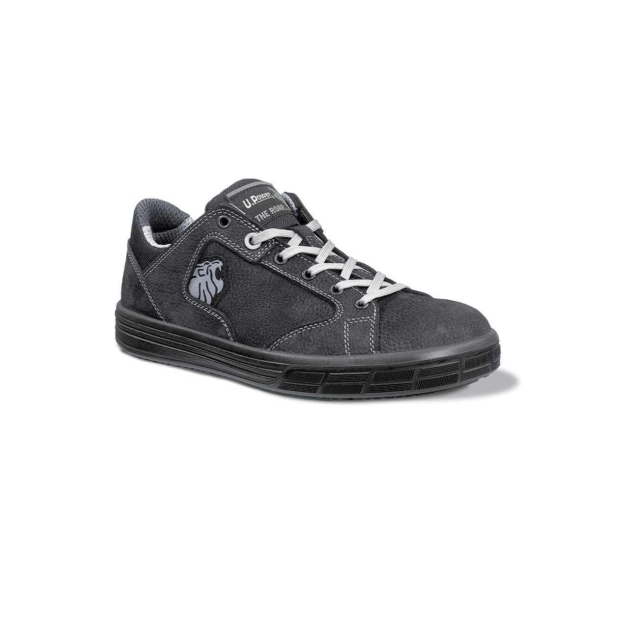 SN20014 02 UPower SN20014 Unisex Black Toe Capped Safety Shoes EU 35 