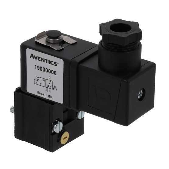 19000006.24/DC | EMERSON – AVENTICS 3/2 Pneumatic Solenoid Valve ...