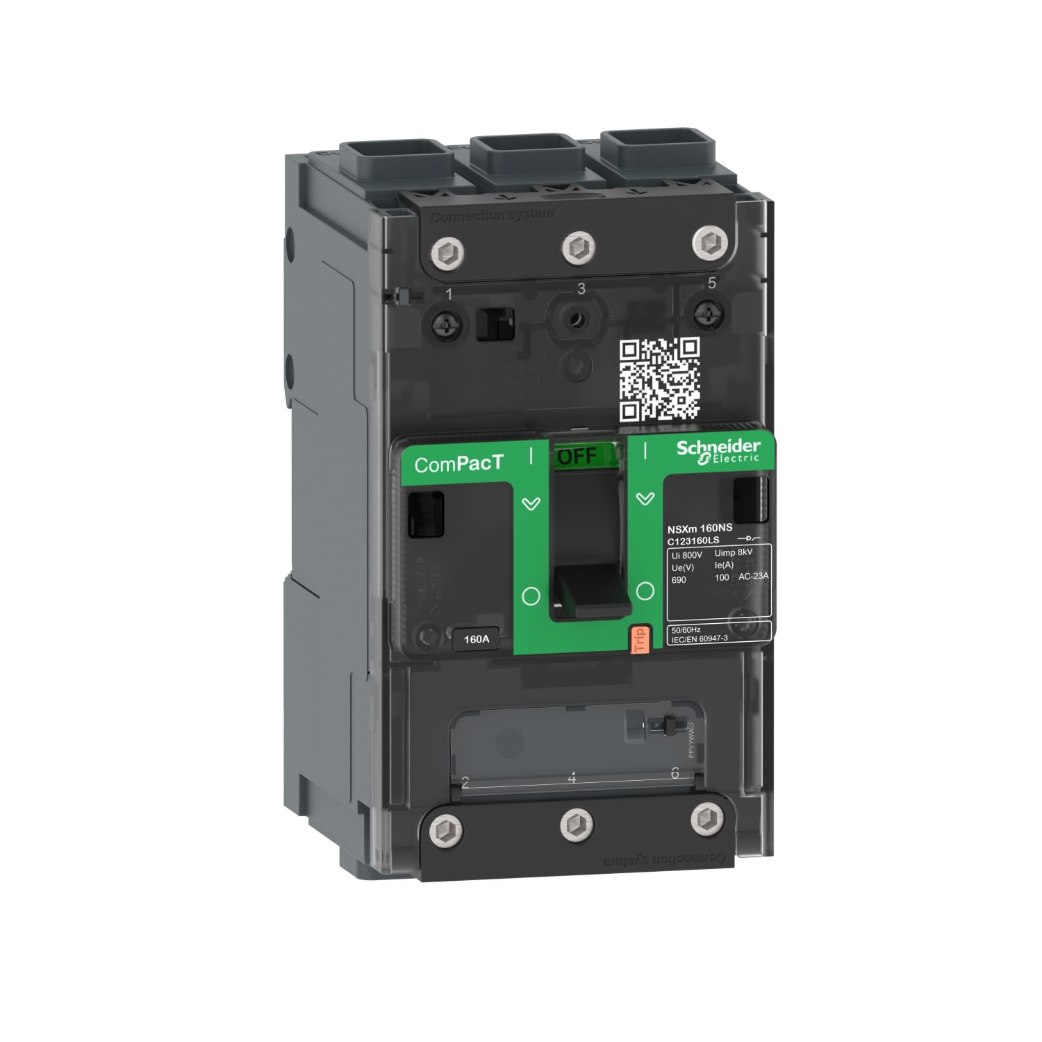 c123160ls-schneider-electric-fuse-switch-disconnector-3-pole-160a