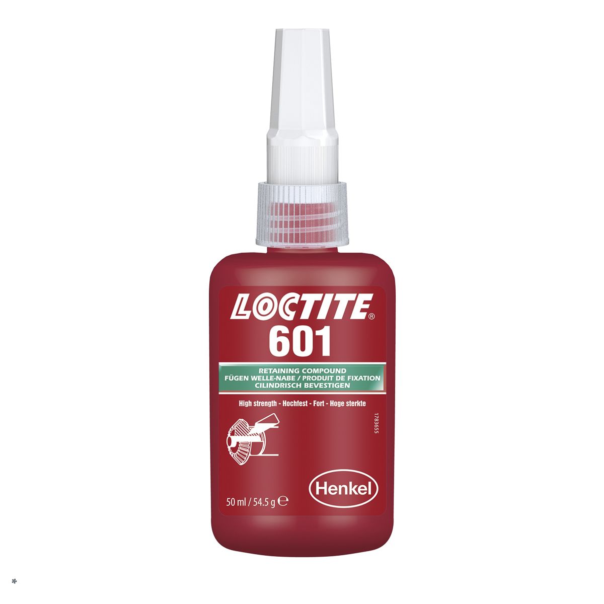 601, 50ML Loctite Green High Strength, Retaining Compound Liquid