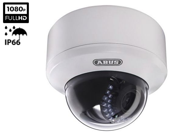 ABUS - Network Indoor, Outdoor IR Camera, 1920 x 1080 Resolution, IP66