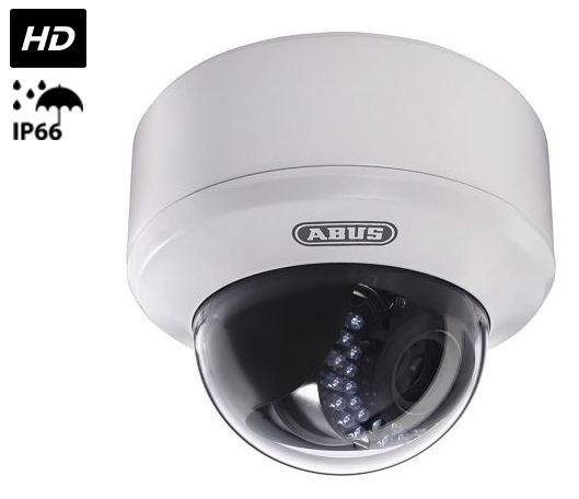 ABUS Network Indoor, Outdoor IR CCTV Camera, 1280 x 720 Resolution, IP66