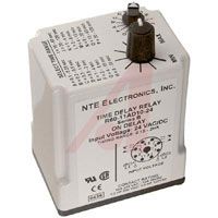 NTE Electronics RELAY, 24VAC/DC, DPDT, 83MA, 10A