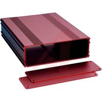 Box Enclosures ALUM ENCLOSURE, 2 PLATES, 10 SCREWS, RED ANODIZED, 2.11 H X 6.68 W X 8.66 L