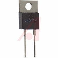 Arcol Ohmite Resistor, Pwr;Thck Film;33 Ohms;Heat Sink;35W;+/-5%;350V;TO-220;1800VAC;+/-50ppm