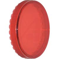 EAO Lens Cap, Plastic Transparent, Red, Standard