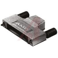 TE Connectivity D-Sub Backshell Kit; 50; 0.400 In.; Male Jackscrew; Straight (180 Deg); Zinc